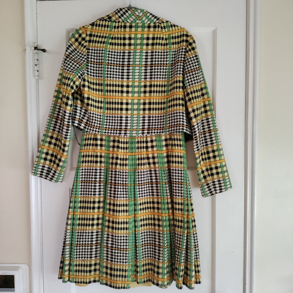 Vintage Plaid Skirt And Jacket Set - Picture 8 of 15